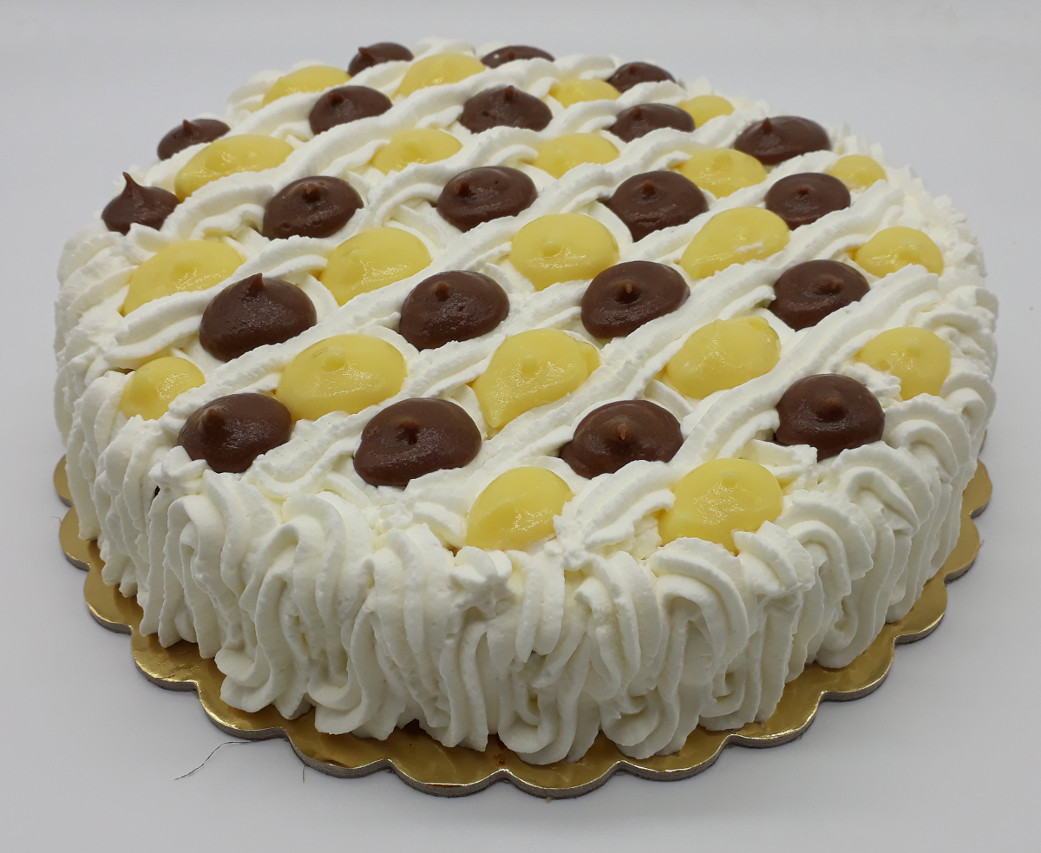 torta dama crema e cioccolato