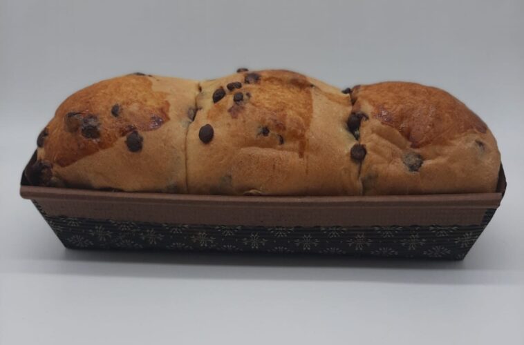 Pain brioche con cioccolato